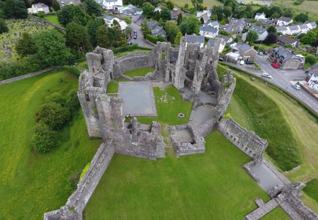 Coity Castle, Wales, UK.